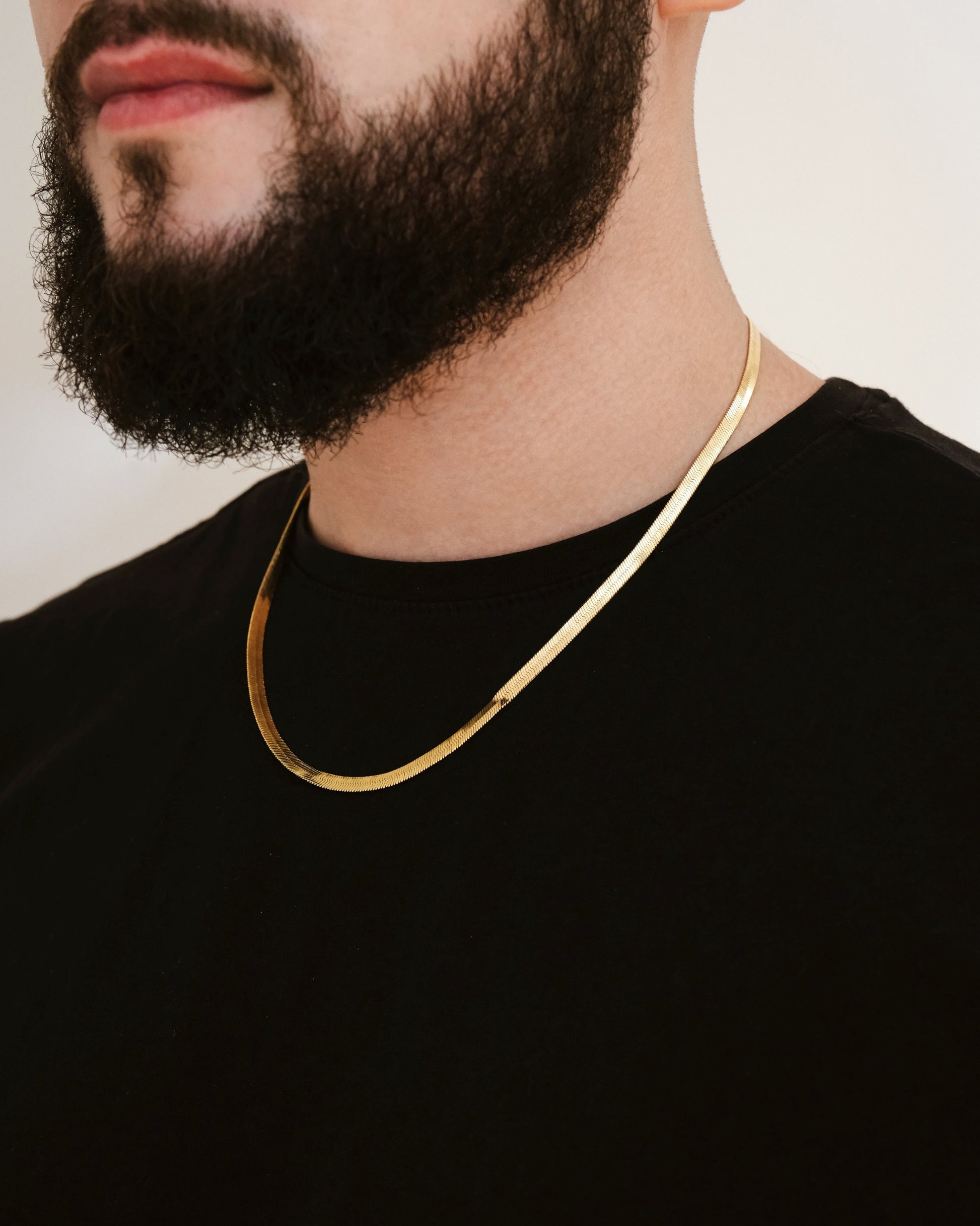 Men's Herringbone Chain Necklace Necklace Sterling Forever