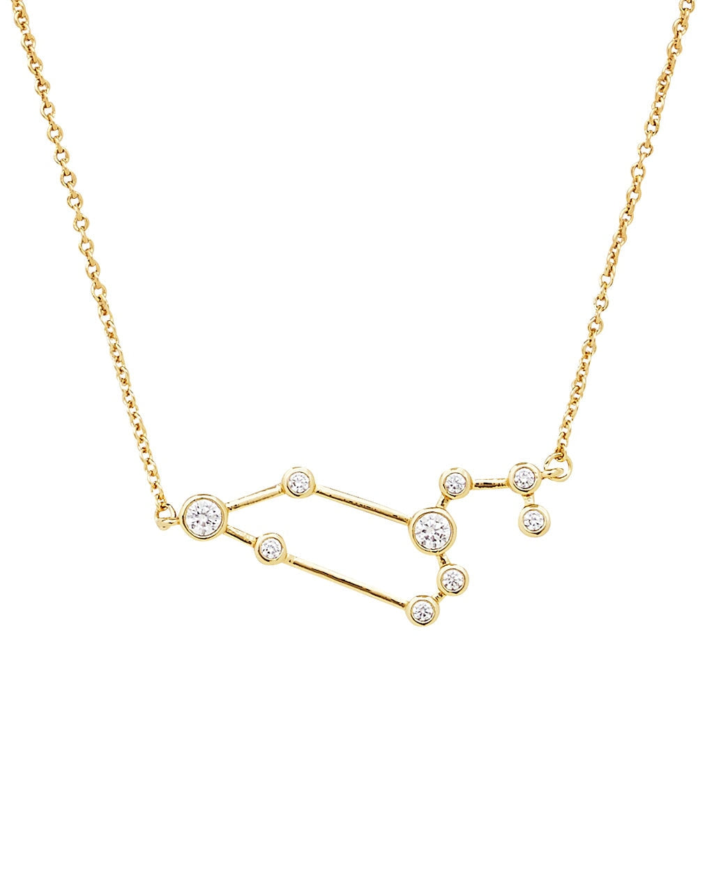 'When Stars Align' Constellation Necklace Necklace Sterling Forever Gold Leo (Jul 23 - Aug 22)