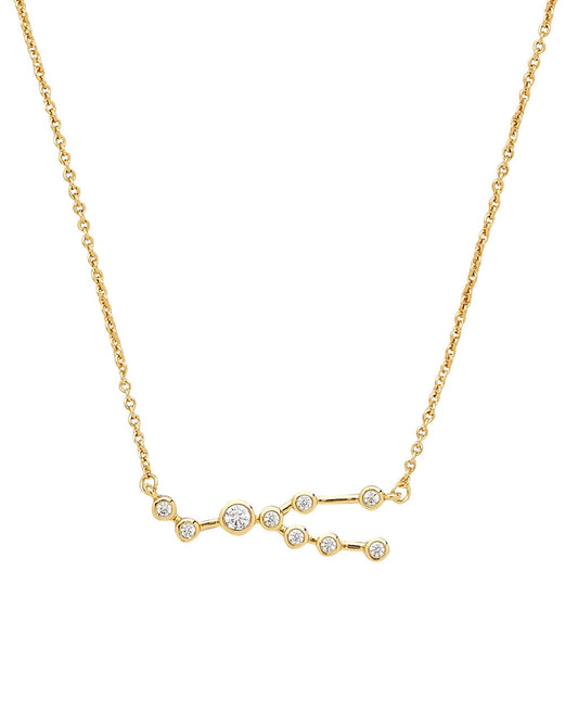 'When Stars Align' Constellation Necklace Necklace Sterling Forever Gold Taurus (Apr 20 - May 20)