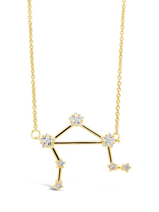 Constellation Statement Necklace Necklace Sterling Forever Gold Libra (Sept 23 - Oct 22)