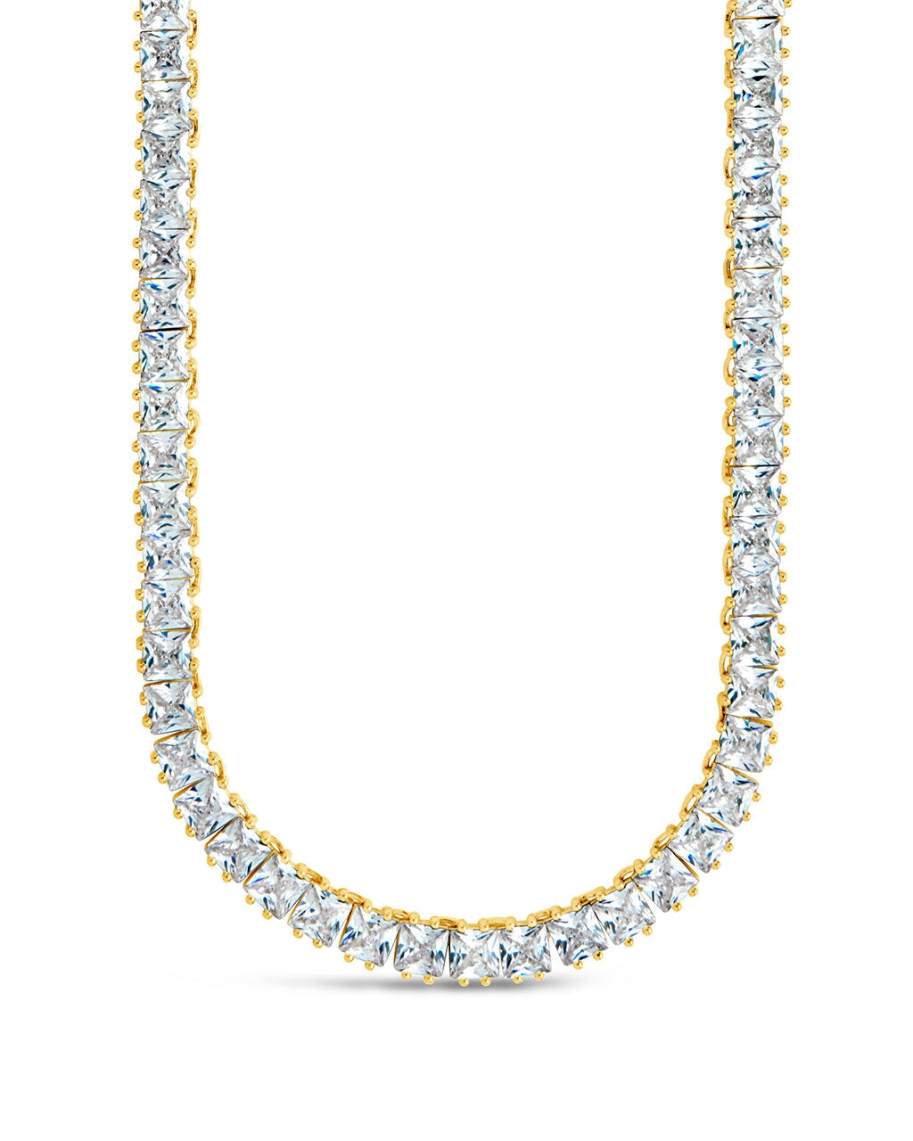 Madelyn CZ Tennis Necklace Necklace Sterling Forever Gold