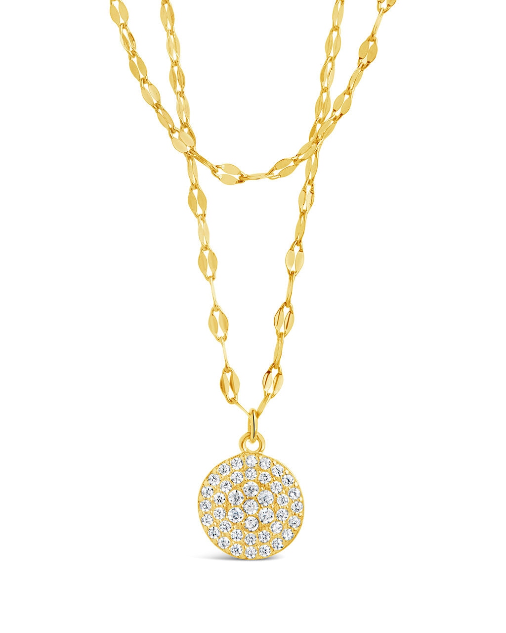 Eva Layered Necklace Necklace Sterling Forever Gold