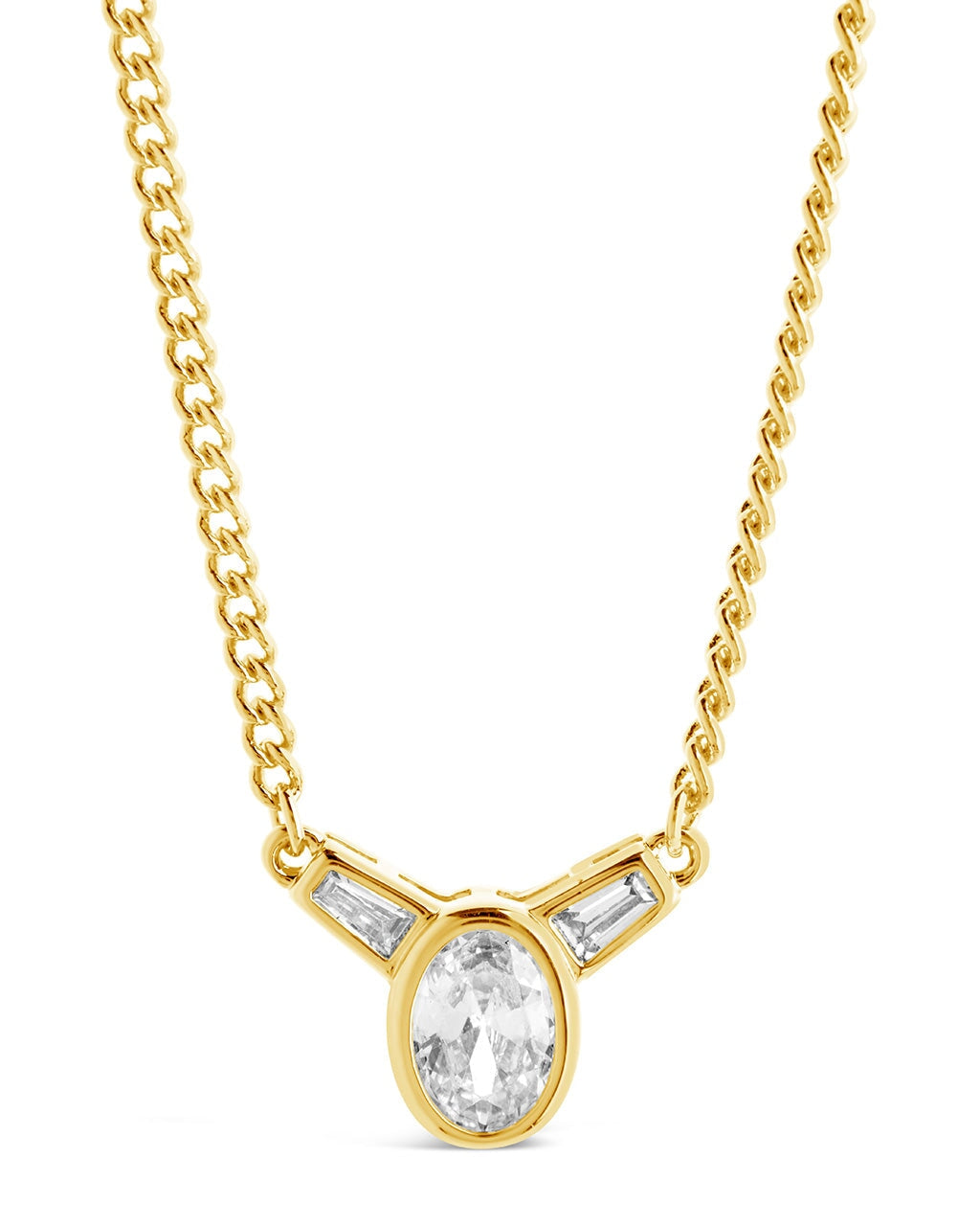 Estelle CZ Pendant Necklace Necklace Sterling Forever