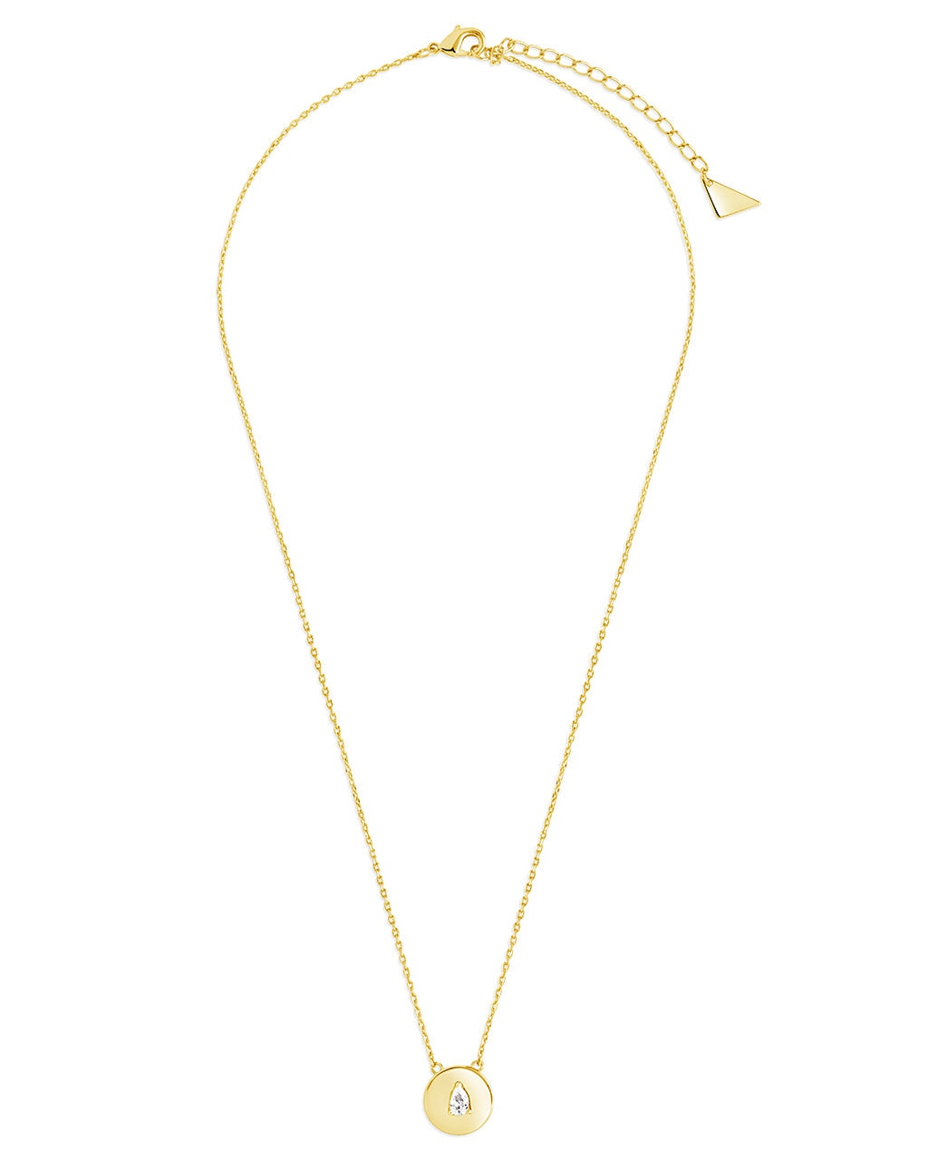 Cassie Circle Pendant Necklace Necklace Sterling Forever