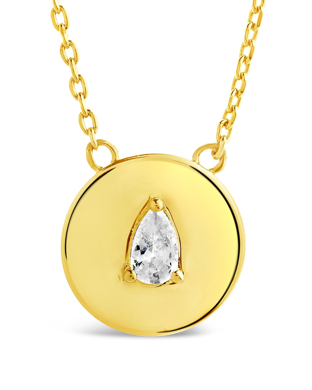 Cassie Circle Pendant Necklace Necklace Sterling Forever