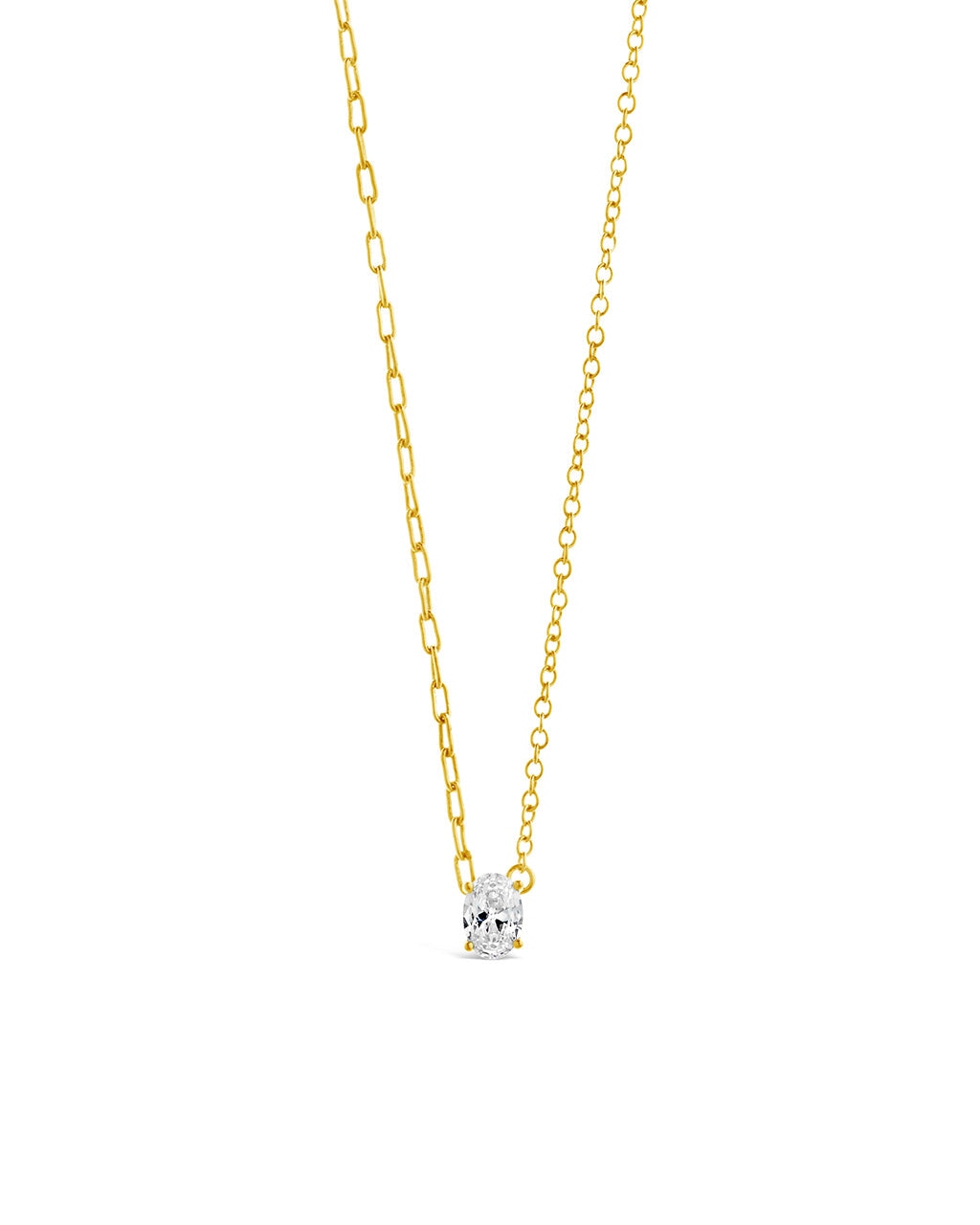 Tracy Teardrop Pendant Necklace Necklace Sterling Forever Gold