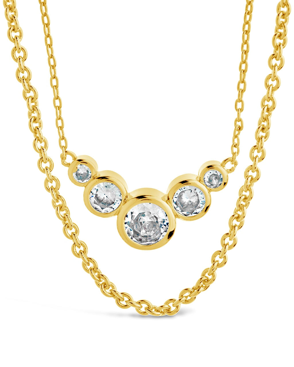 Eileen Layered Necklace Necklace Sterling Forever