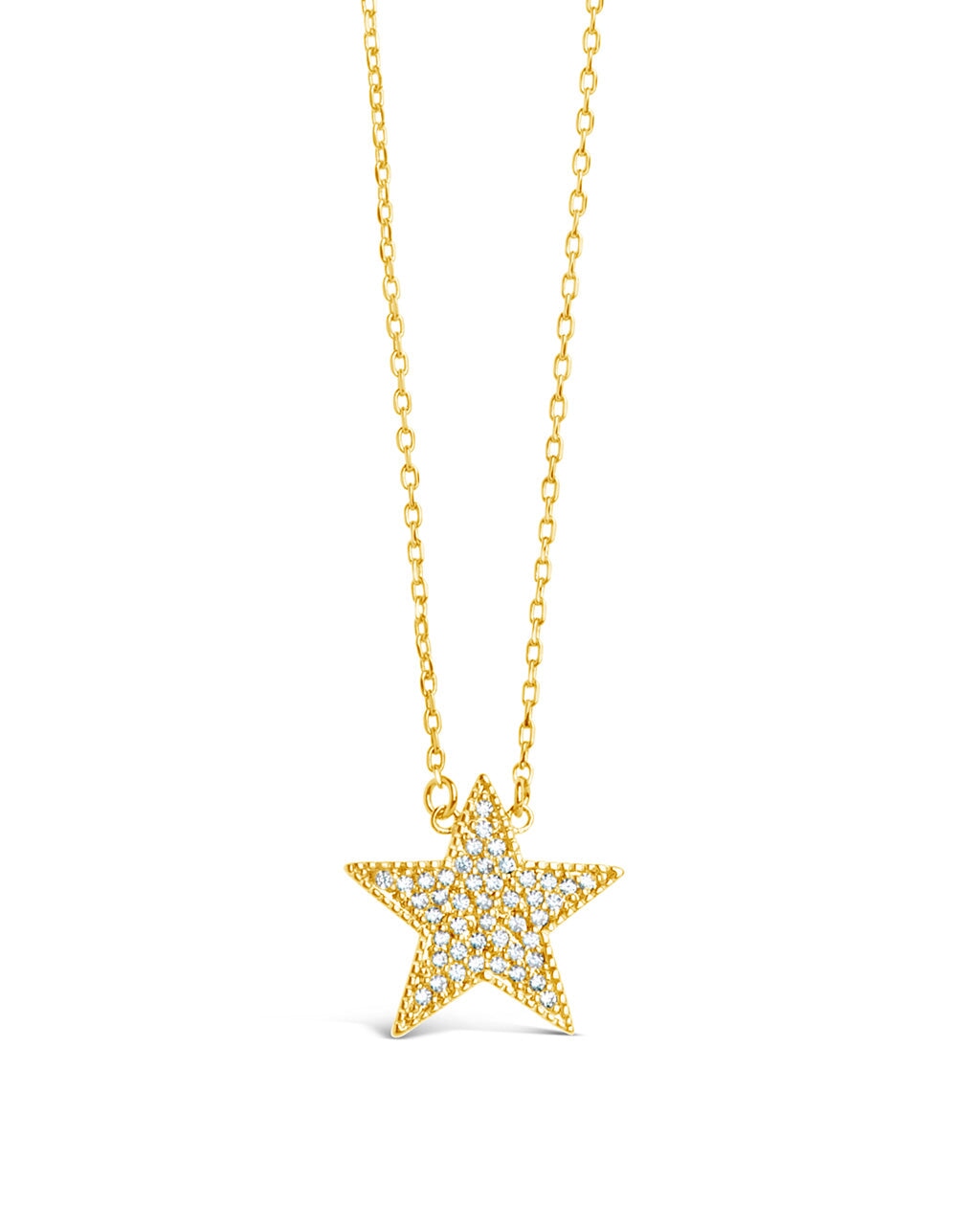 Everyday Star Necklace Necklace Sterling Forever Gold