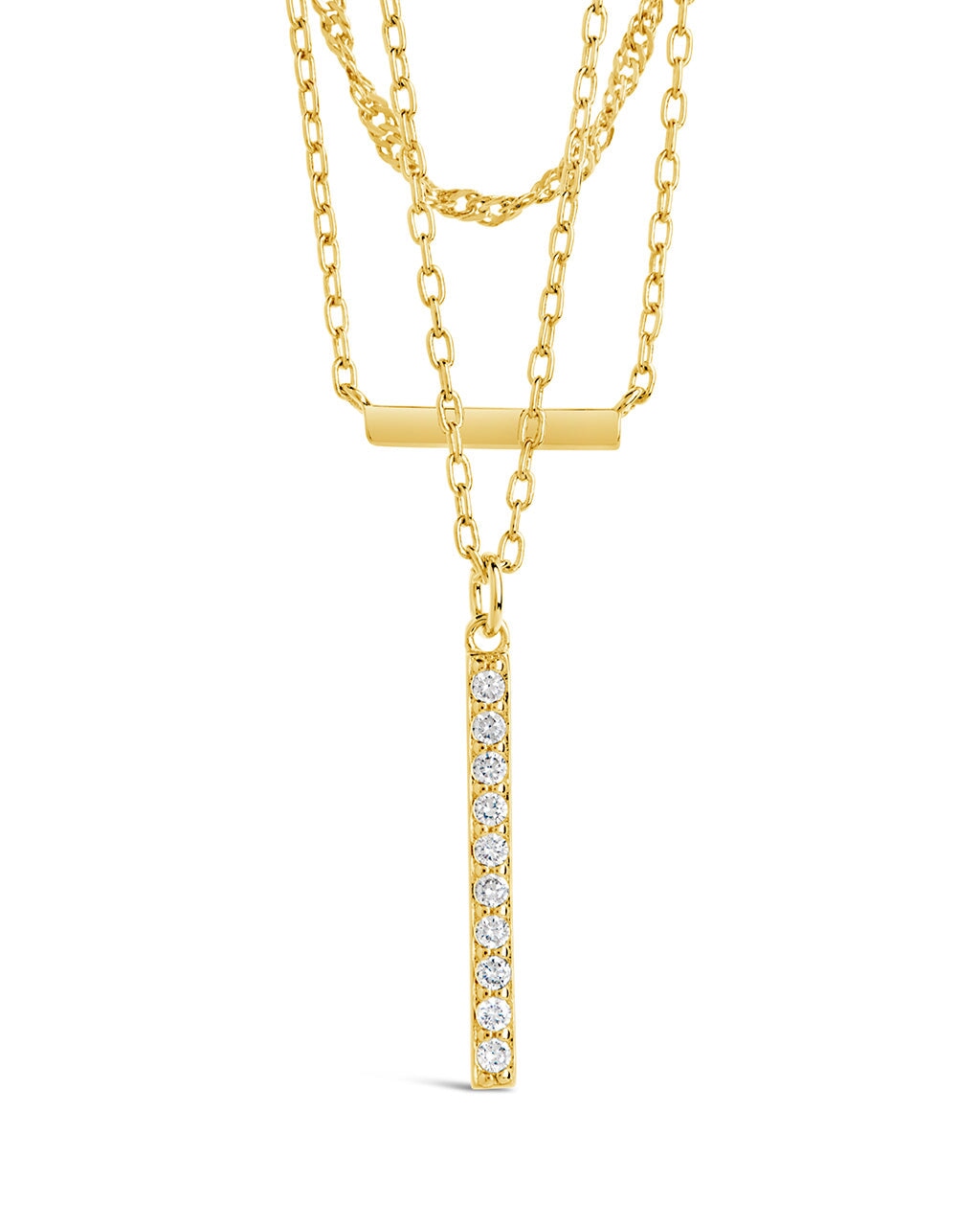 Lottie Layered Necklace Necklace Sterling Forever