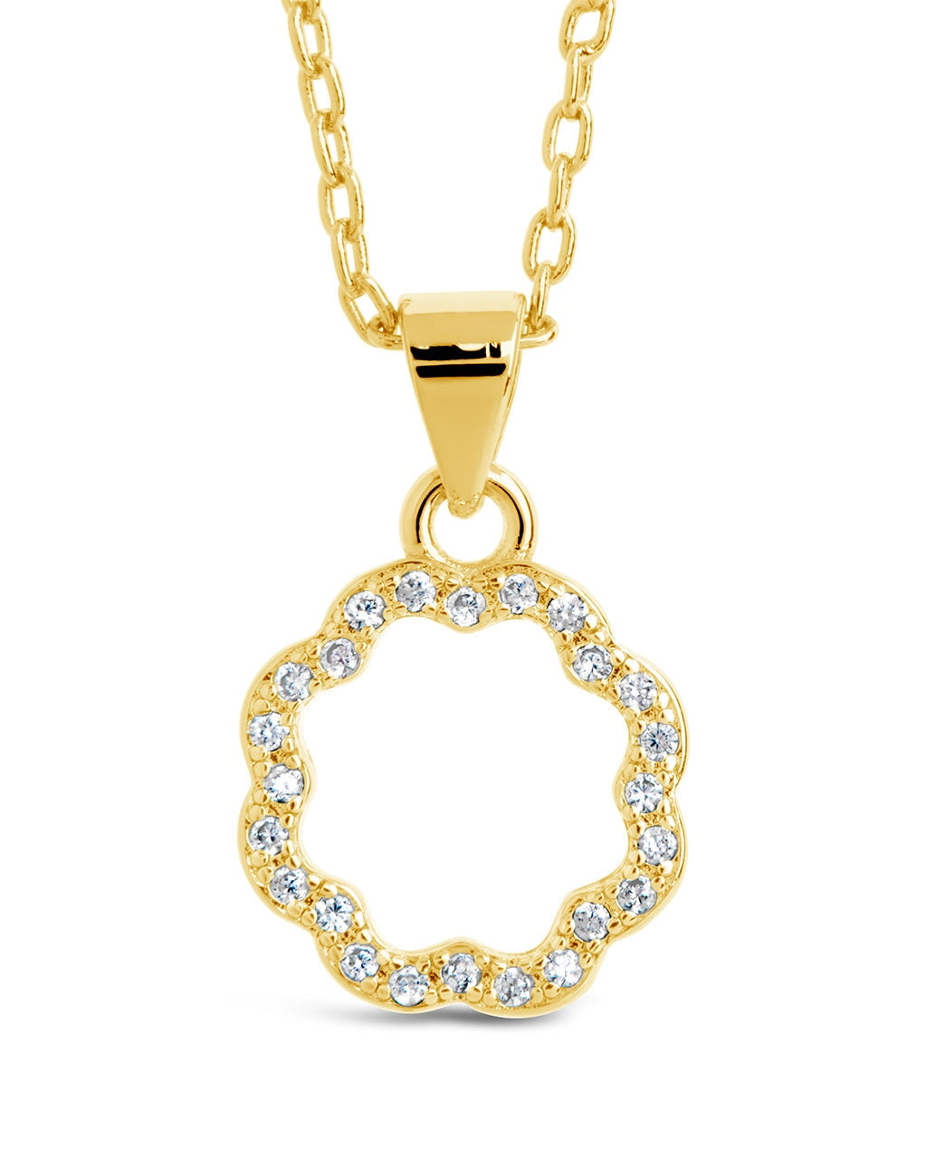 Marisole Pendant Necklace Sterling Forever Gold