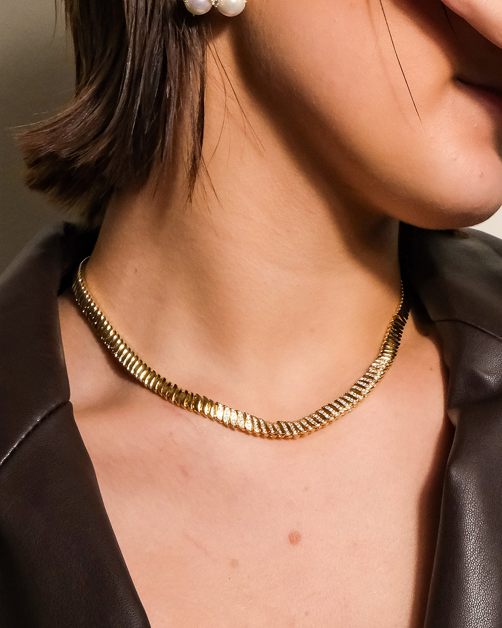 Arabella CZ Chain Necklace