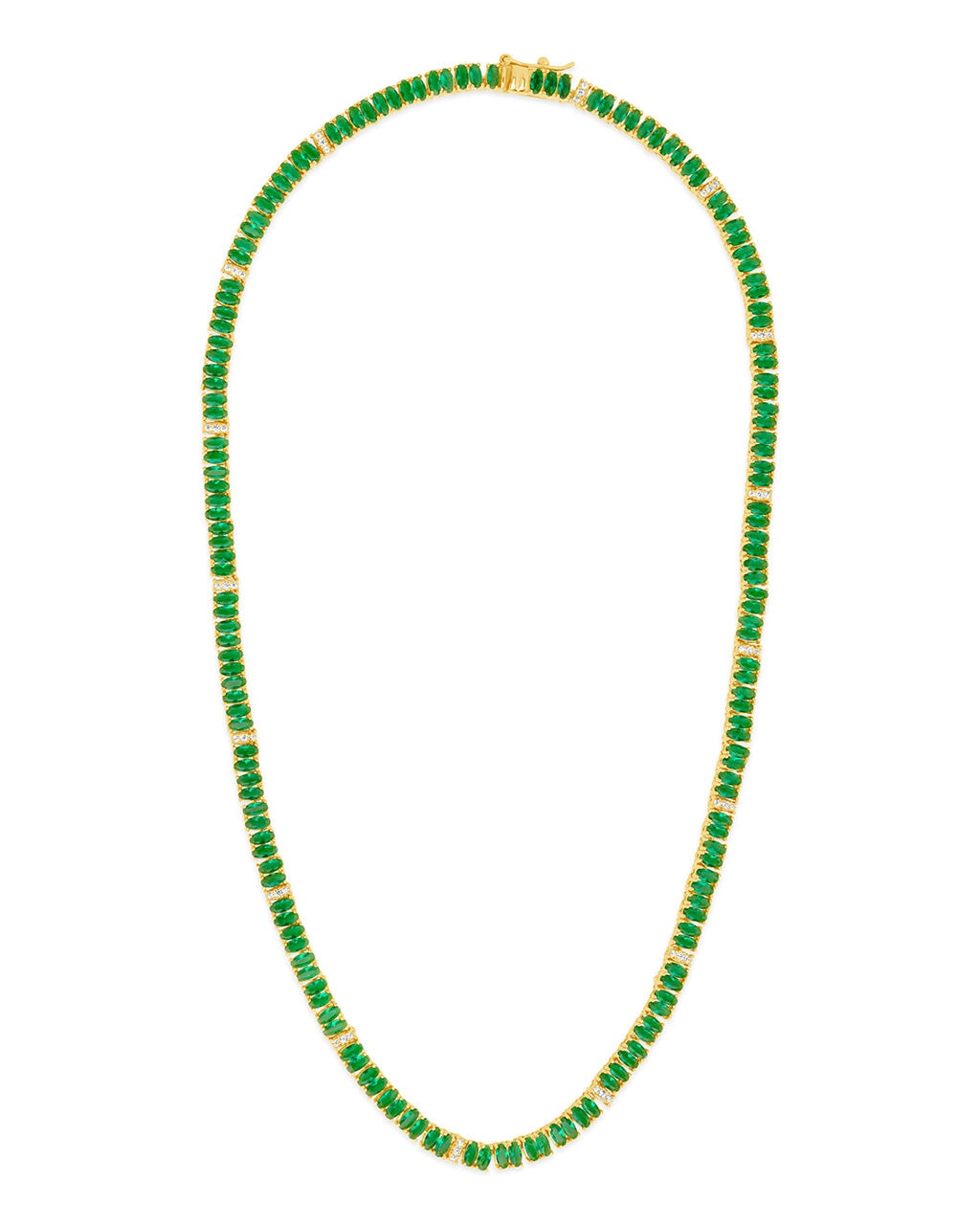 Ace CZ Tennis Necklace Necklace Sterling Forever