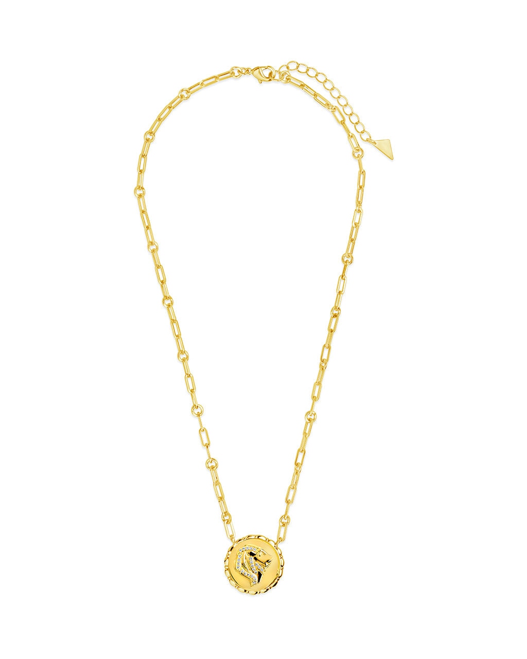 Bold Link Zodiac Necklace Necklace Sterling Forever