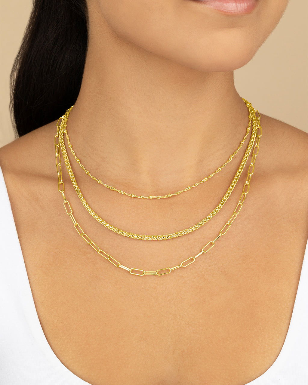 Parisa Layered Chain Necklace