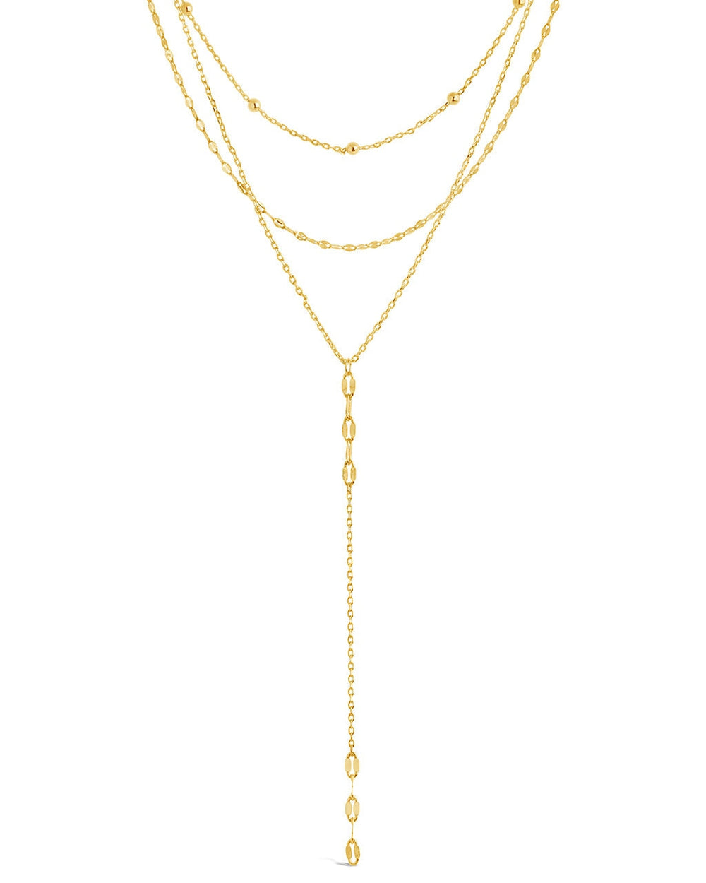 Natalia Layered Necklace Necklace Sterling Forever Gold