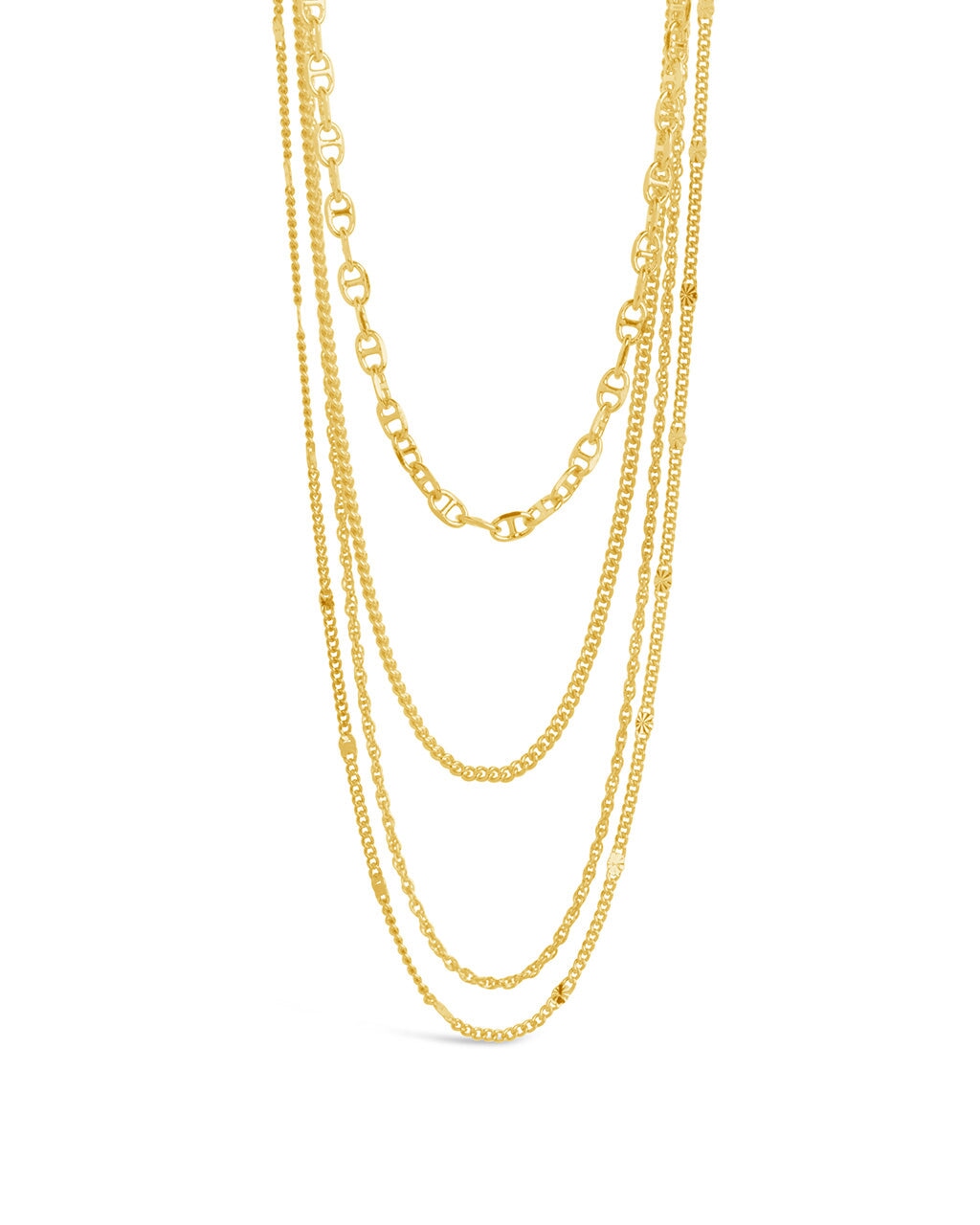 Lulu Layered Necklace Necklace Sterling Forever