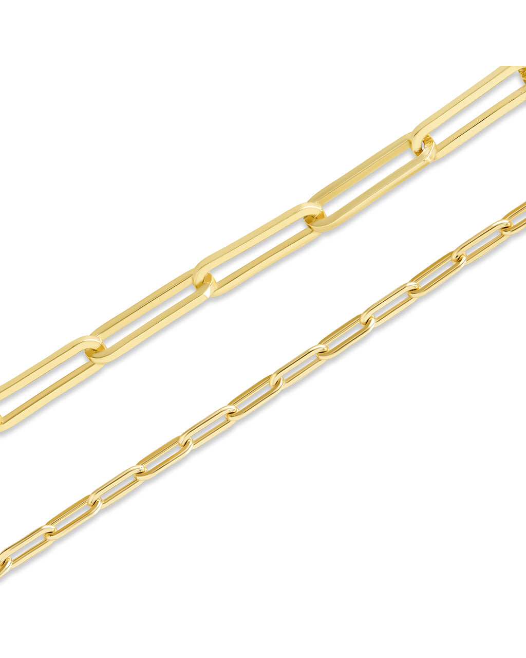 Sterling Silver Paperclip & Everyday Studs Jewelry Bundle