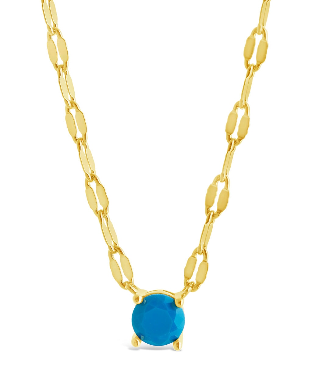 Opalina Station Necklace Necklace Sterling Forever Gold