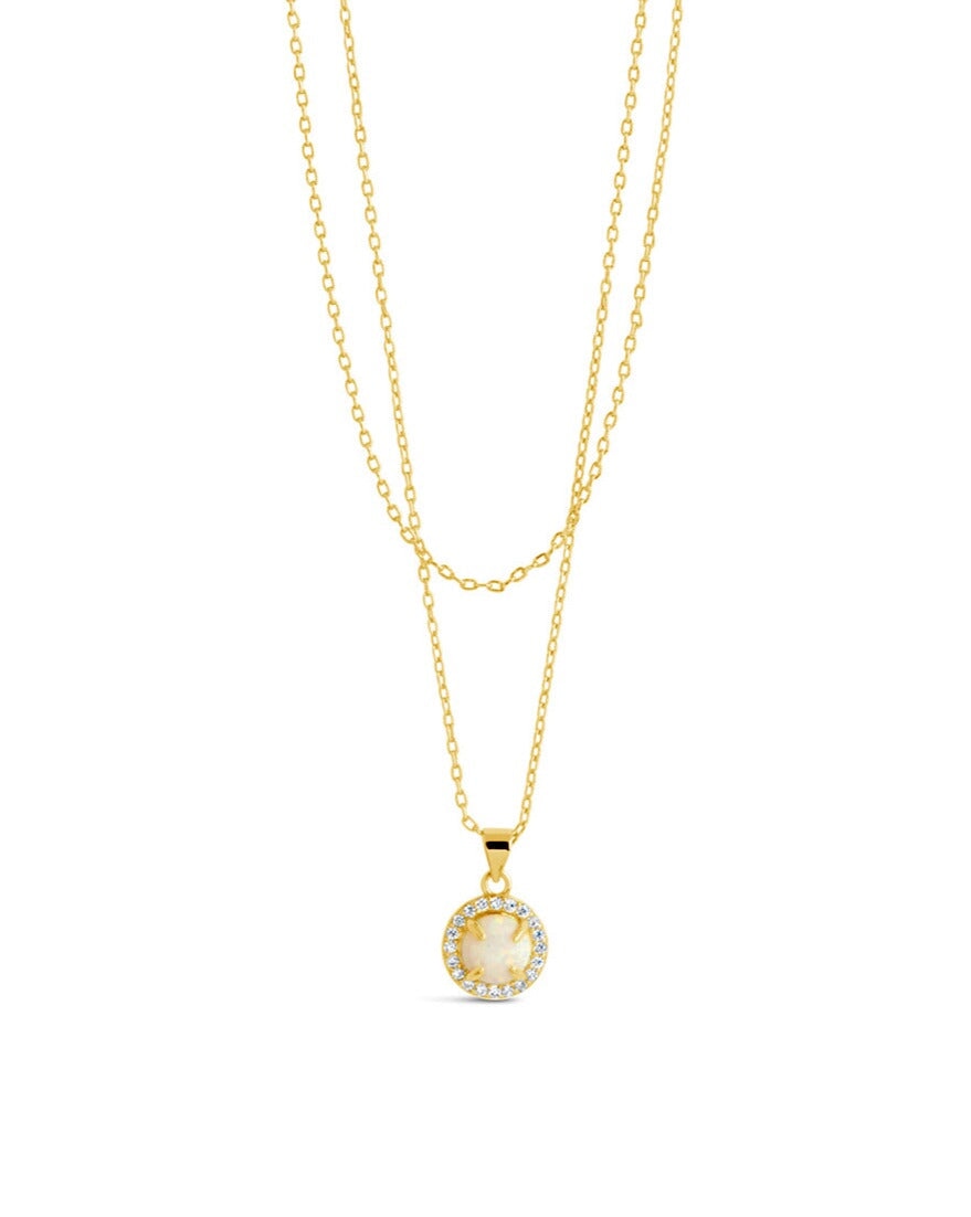 Fabienne Layered Necklace Necklace Sterling Forever Gold