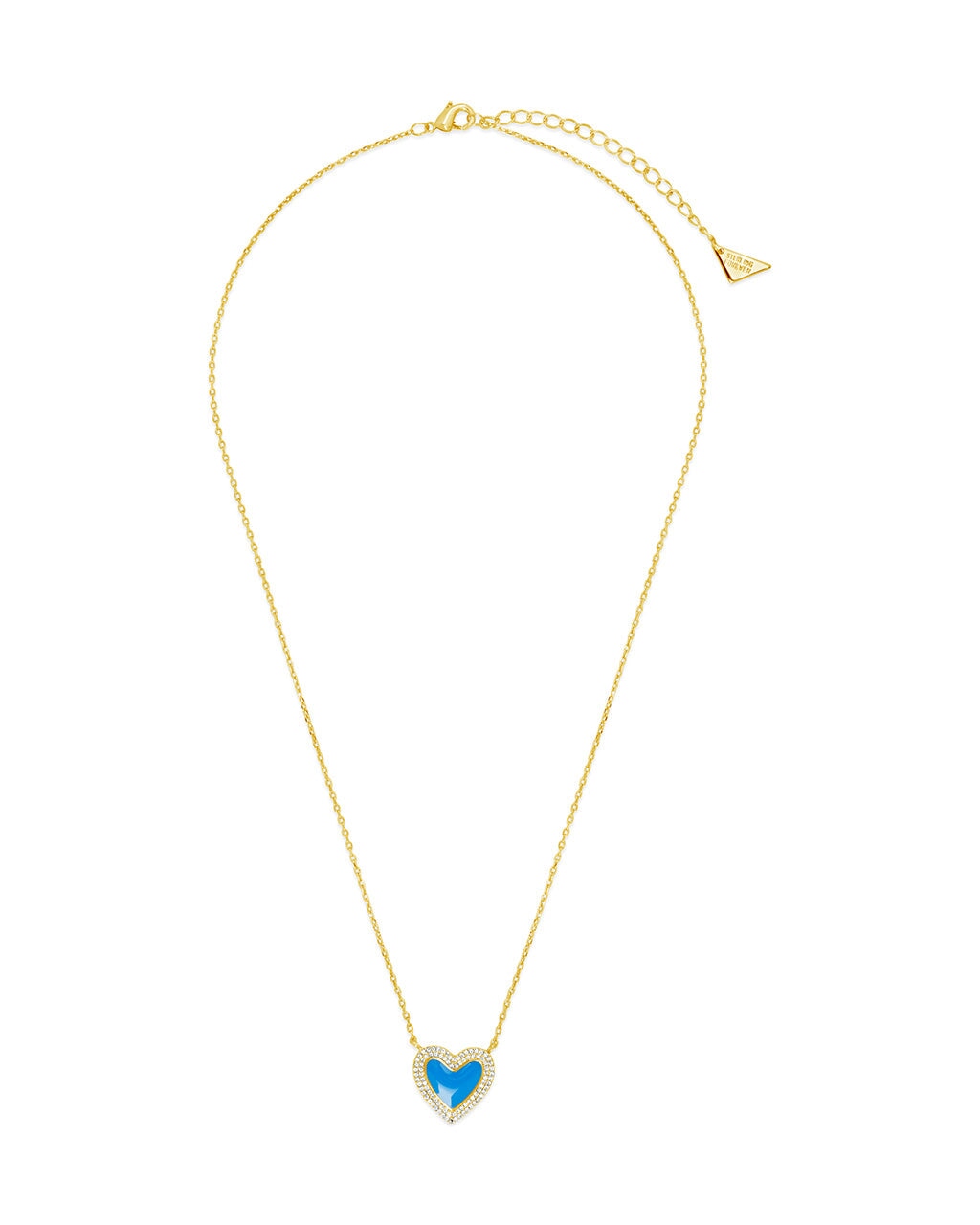 Gwen Heart Pendant Necklace Sterling Forever