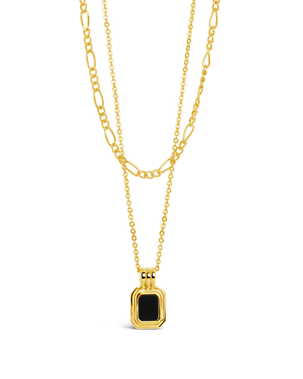 Lynn Layered Necklace Necklace Sterling Forever Gold 