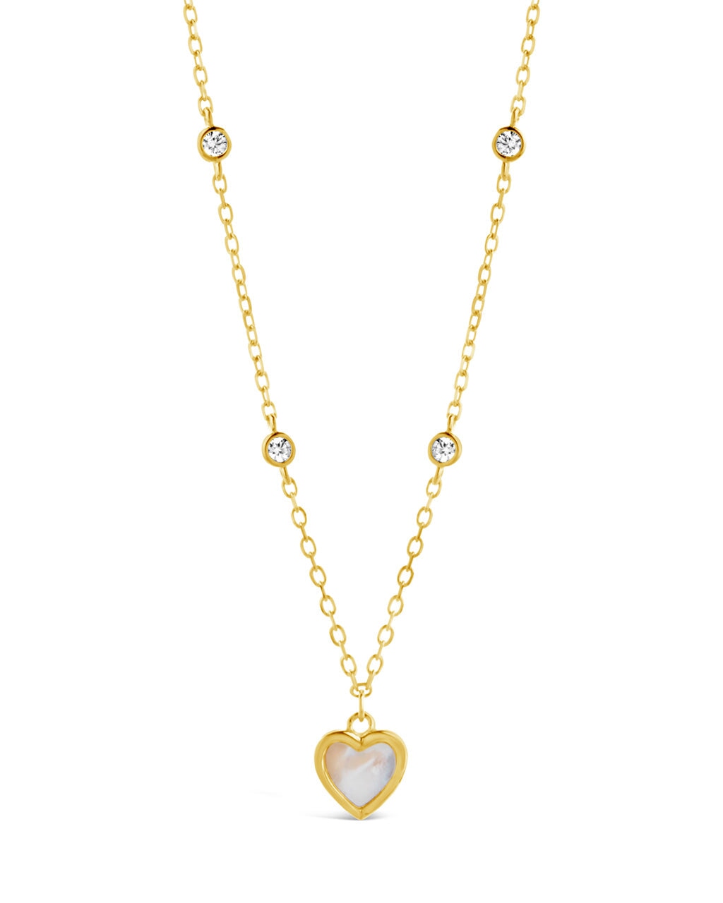 Juliet Station Necklace Necklace Sterling Forever Gold