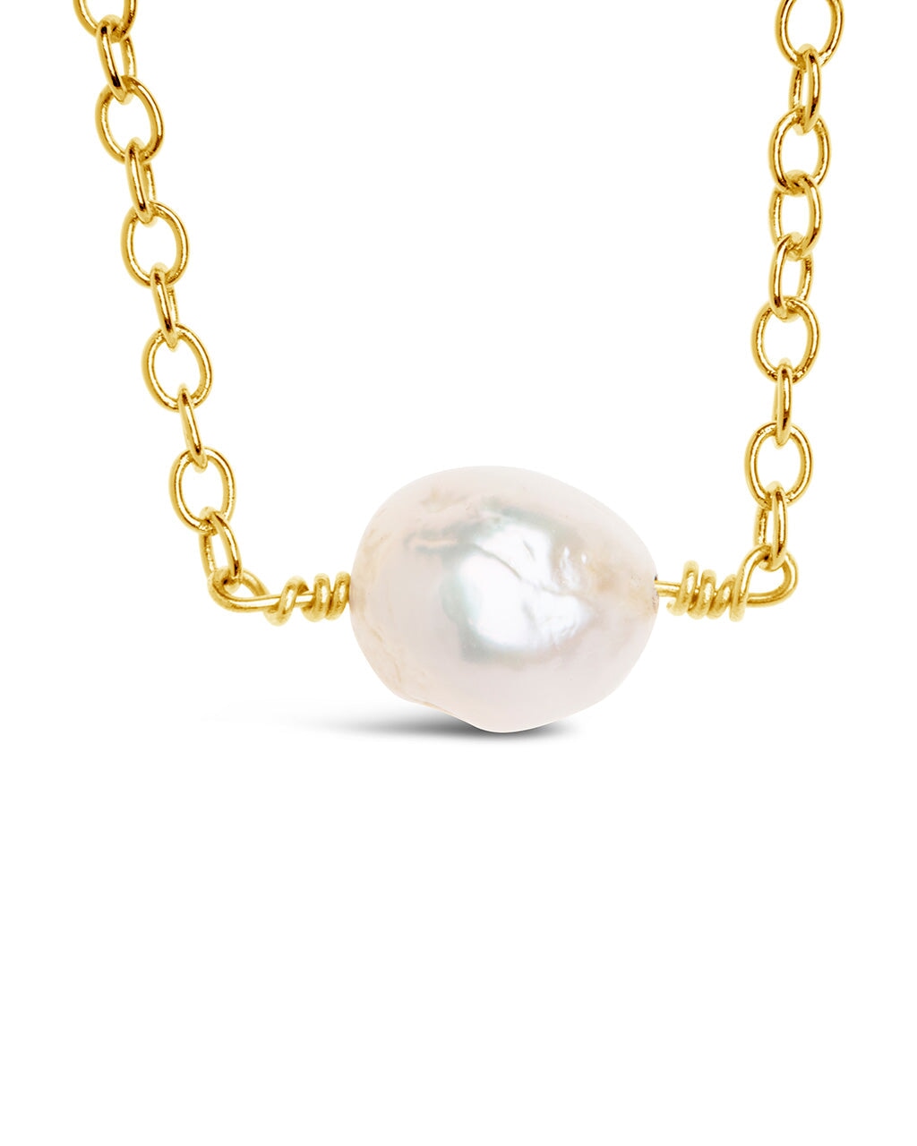 Medium Pearl Pendant Necklace Necklace Sterling Forever