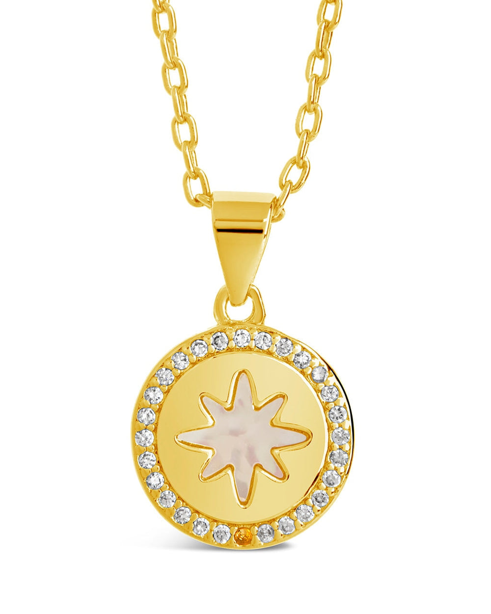 Brae Pendant Necklace Sterling Forever Gold
