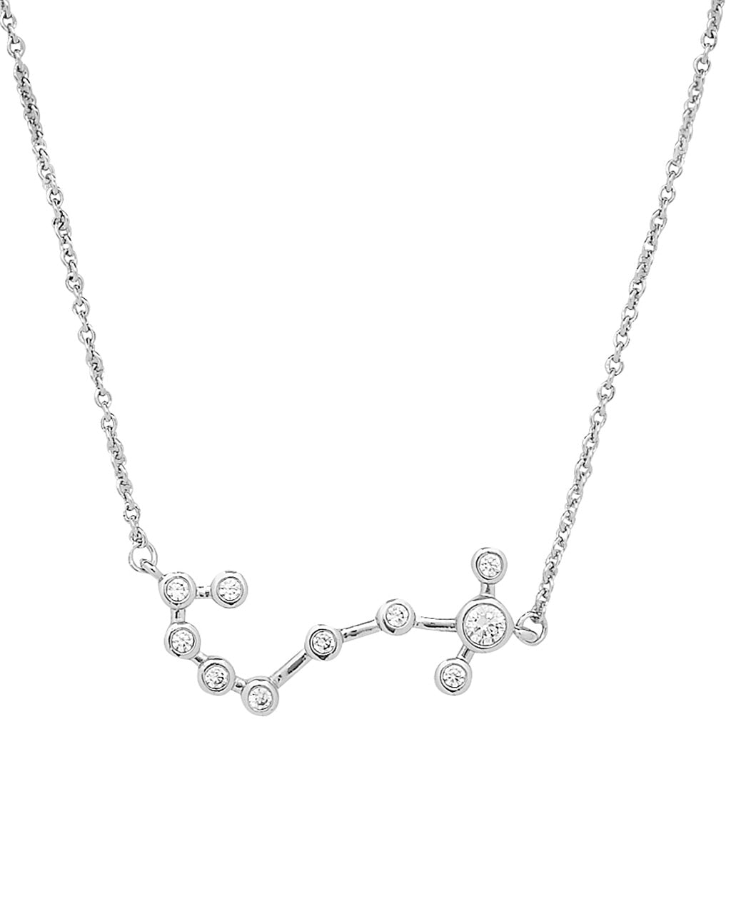 'When Stars Align' Constellation Necklace Necklace Sterling Forever Silver Scorpio (Oct 23 - Nov 21)