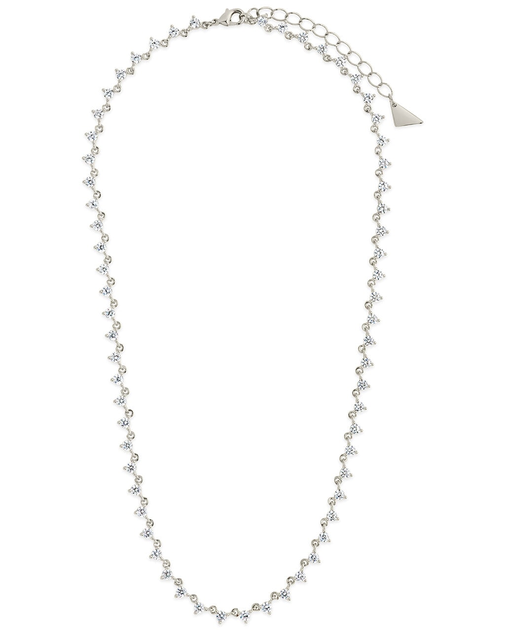 Blaire CZ Tennis Necklace Necklace Sterling Forever