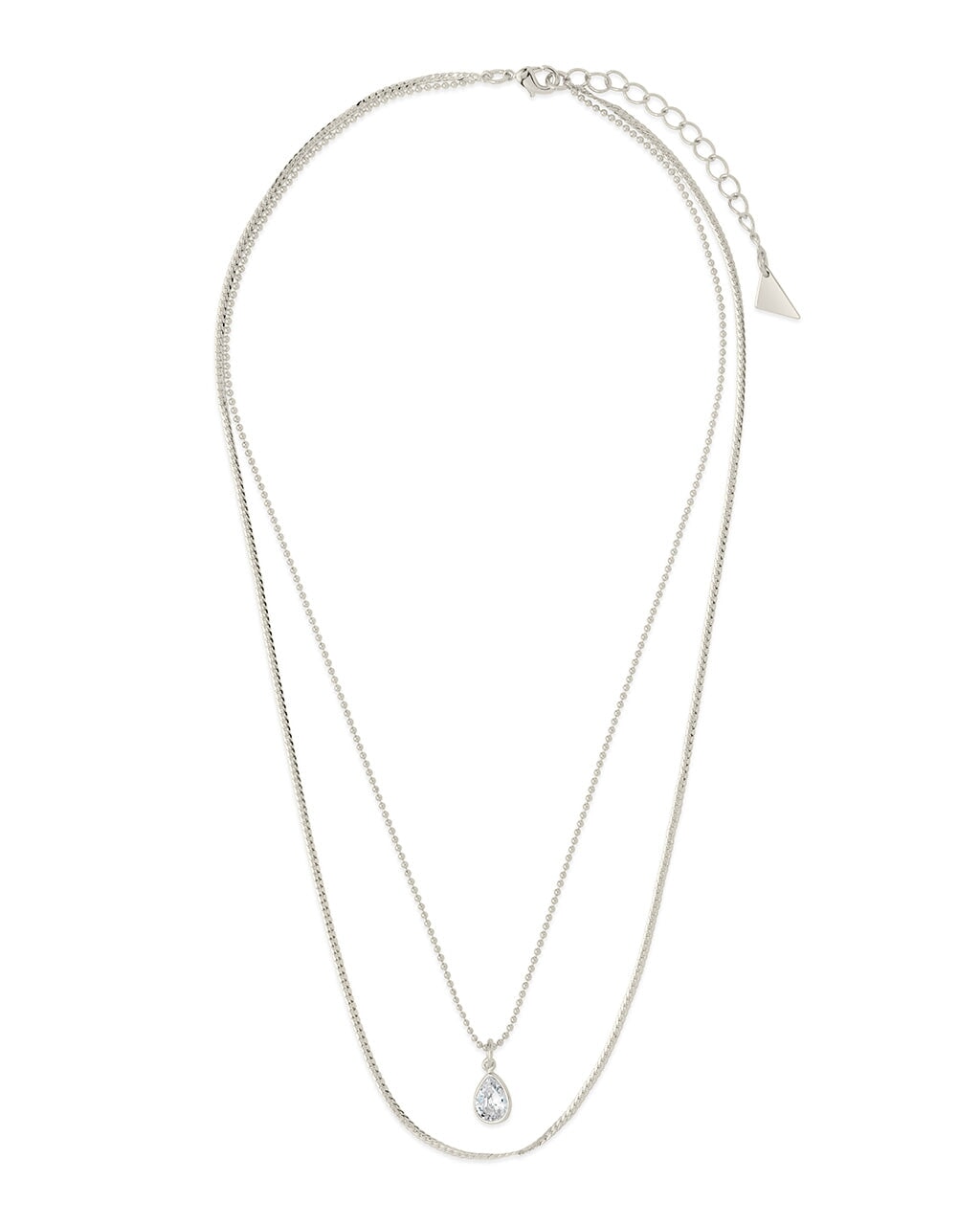 Phoebe CZ Layered Necklace Necklace Sterling Forever