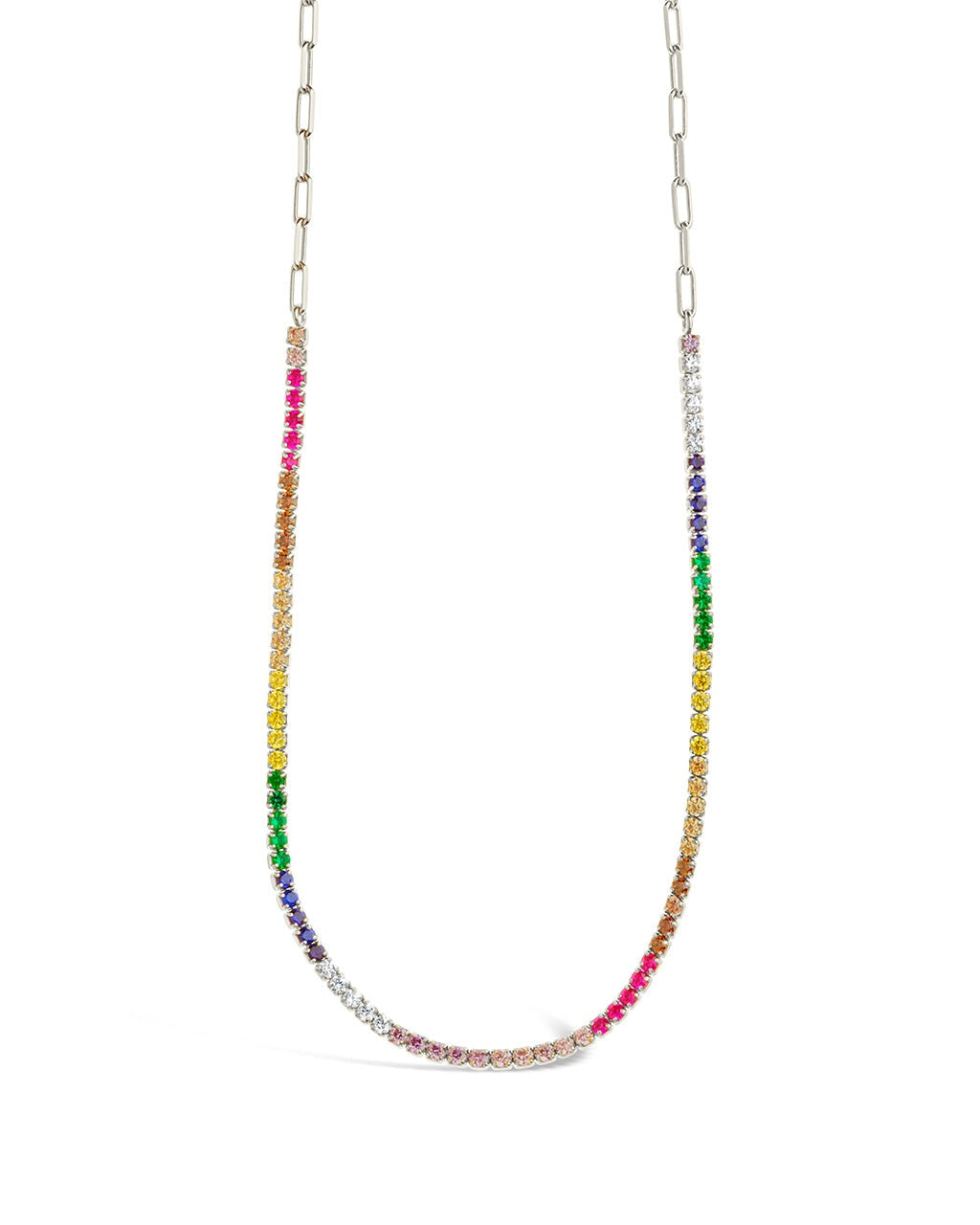Maria Tennis Necklace Necklace Sterling Forever Silver