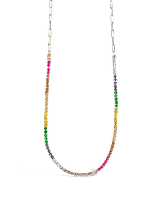 Maria Tennis Necklace Necklace Sterling Forever Silver