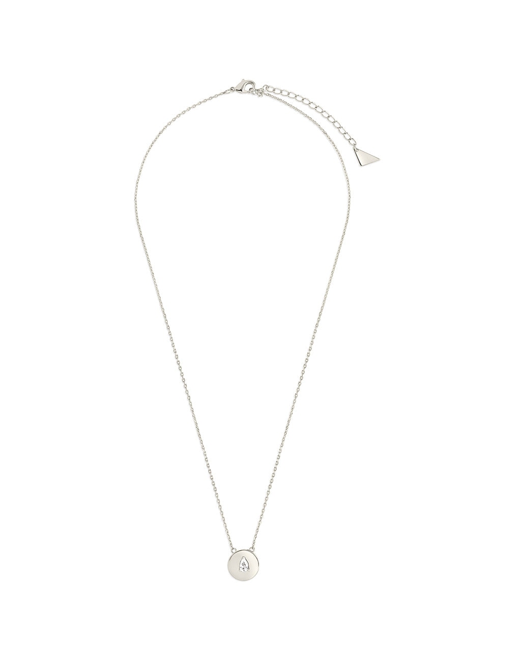 Cassie Circle Pendant Necklace Necklace Sterling Forever