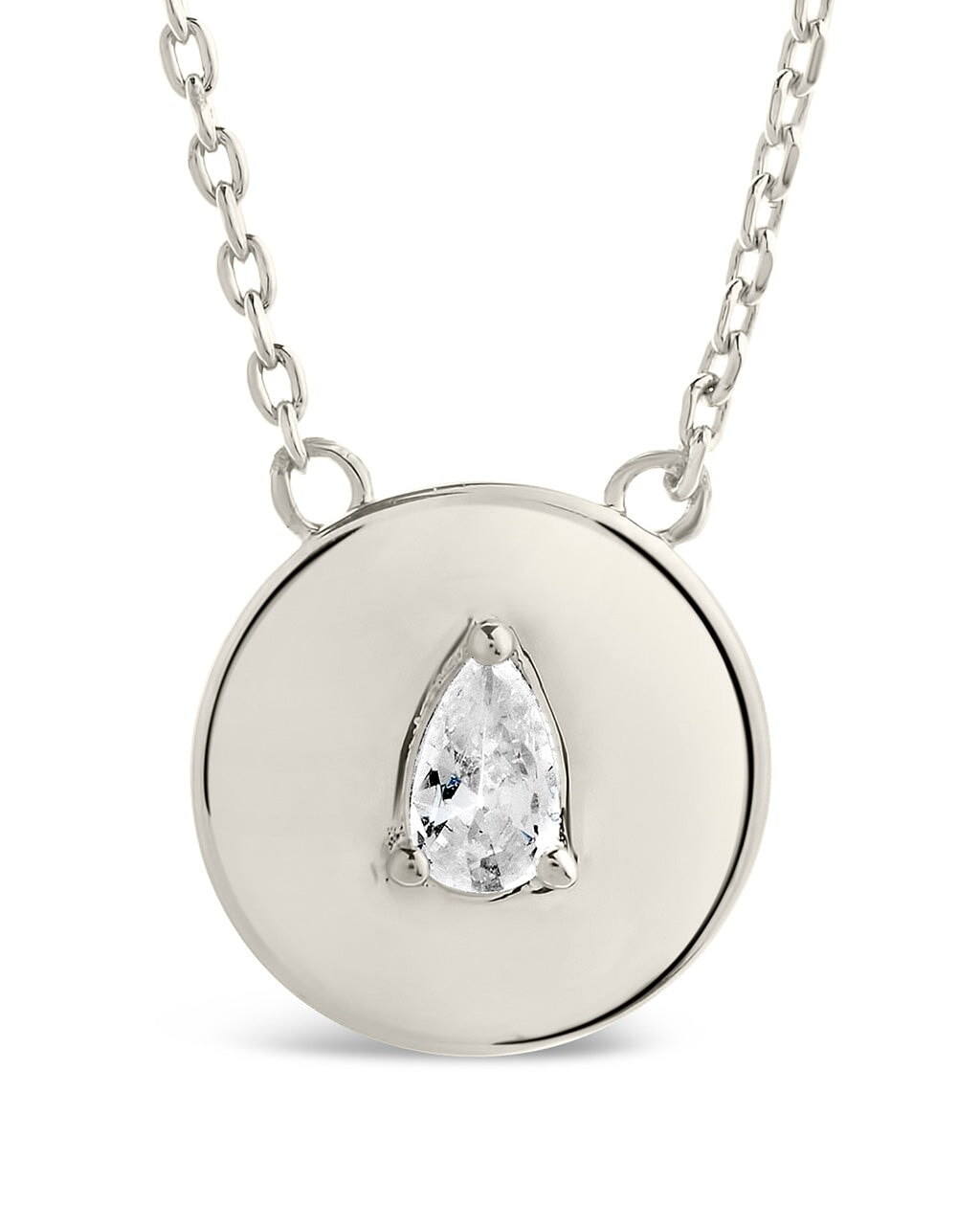 Cassie Circle Pendant Necklace Necklace Sterling Forever