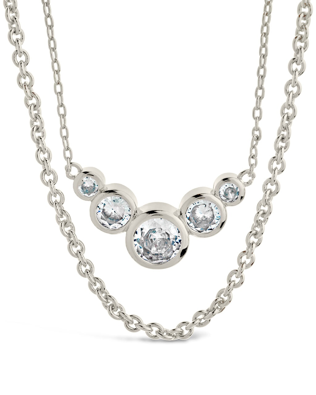 Eileen Layered Necklace Necklace Sterling Forever