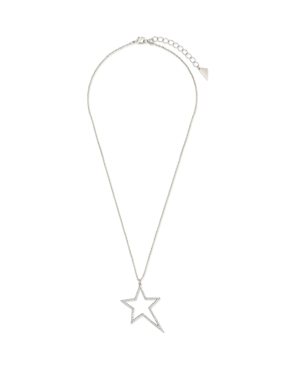 Statement CZ Star Outline Necklace Necklace Sterling Forever