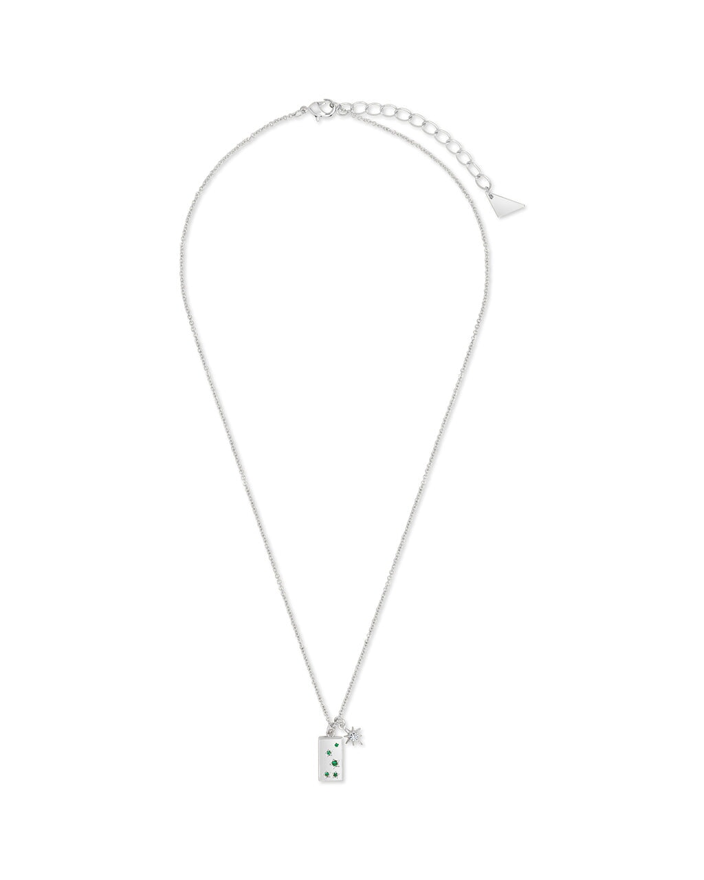 Burst & Tag Charm Necklace Necklace Sterling Forever