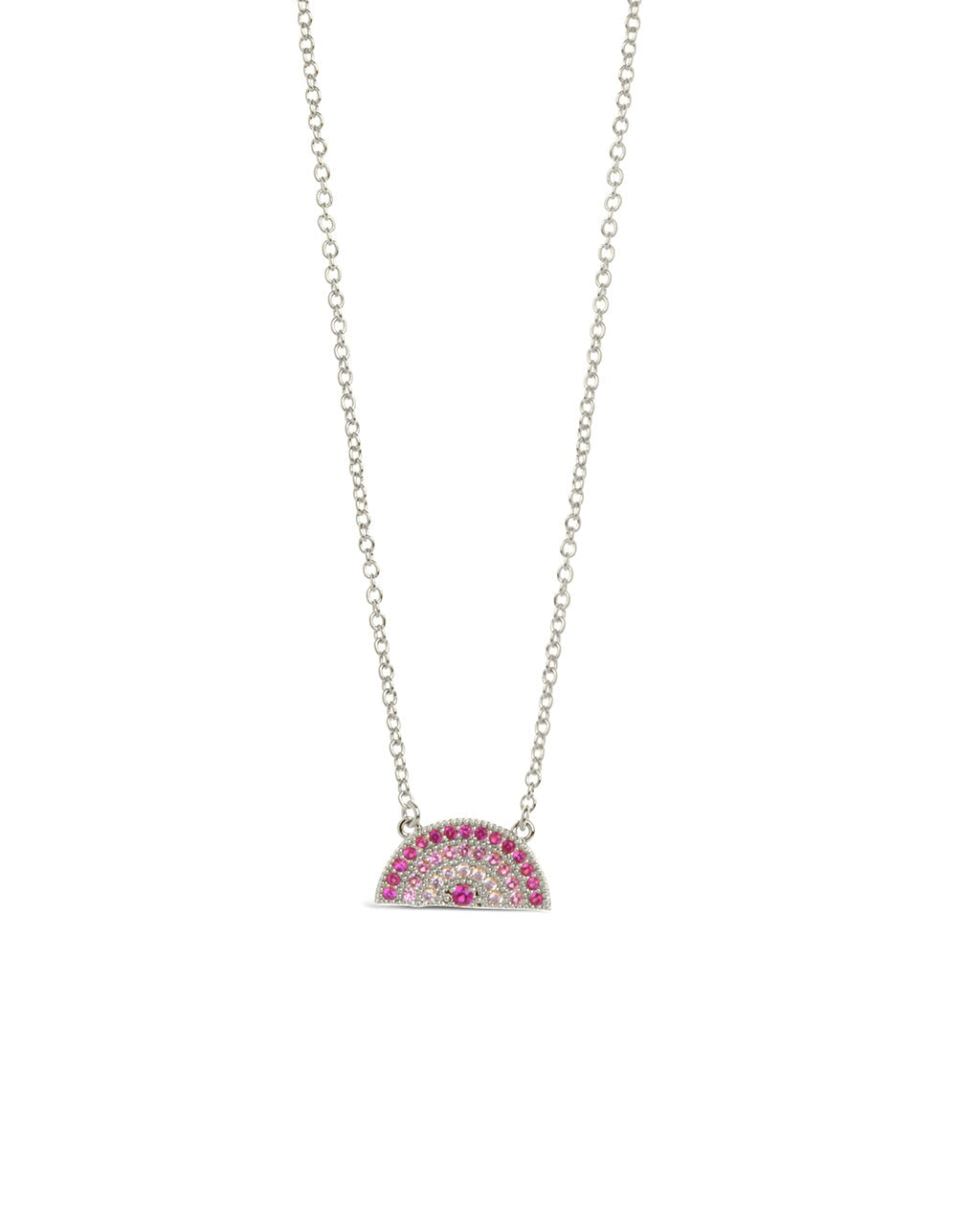 Rainbow CZ Pendant Necklace Necklace Sterling Forever