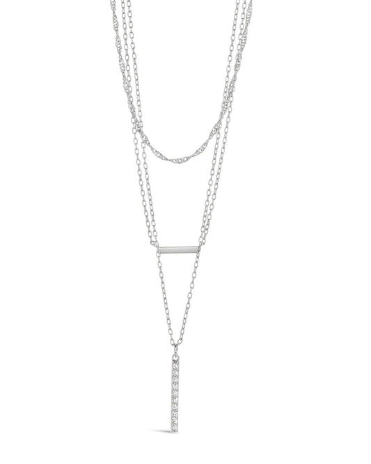 Lottie Layered Necklace Necklace Sterling Forever Silver