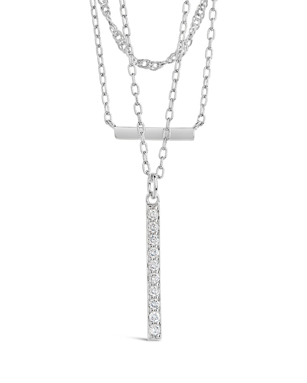 Lottie Layered Necklace Necklace Sterling Forever