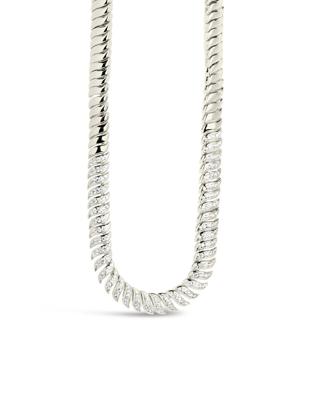 Arabella Chain Necklace Necklace Sterling Forever Silver 