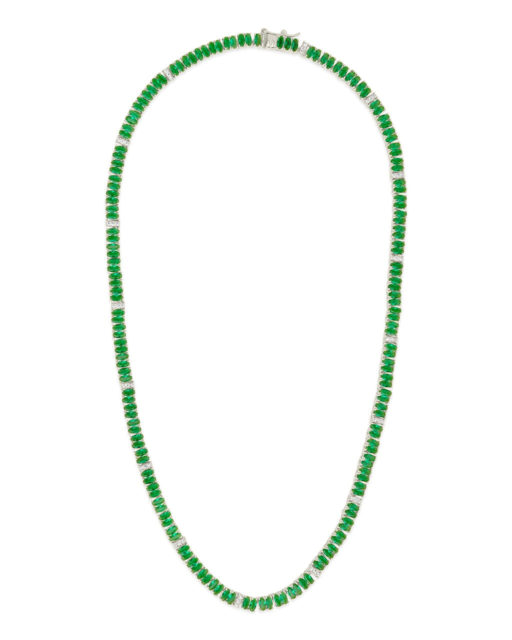 Ace CZ Tennis Necklace Necklace Sterling Forever