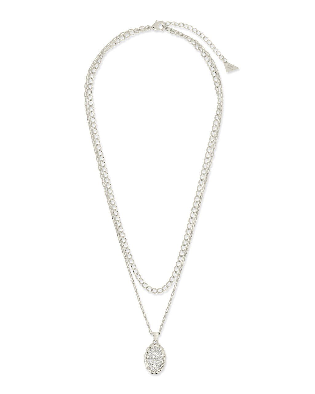 Galette Layered Necklace Necklace Sterling Forever 