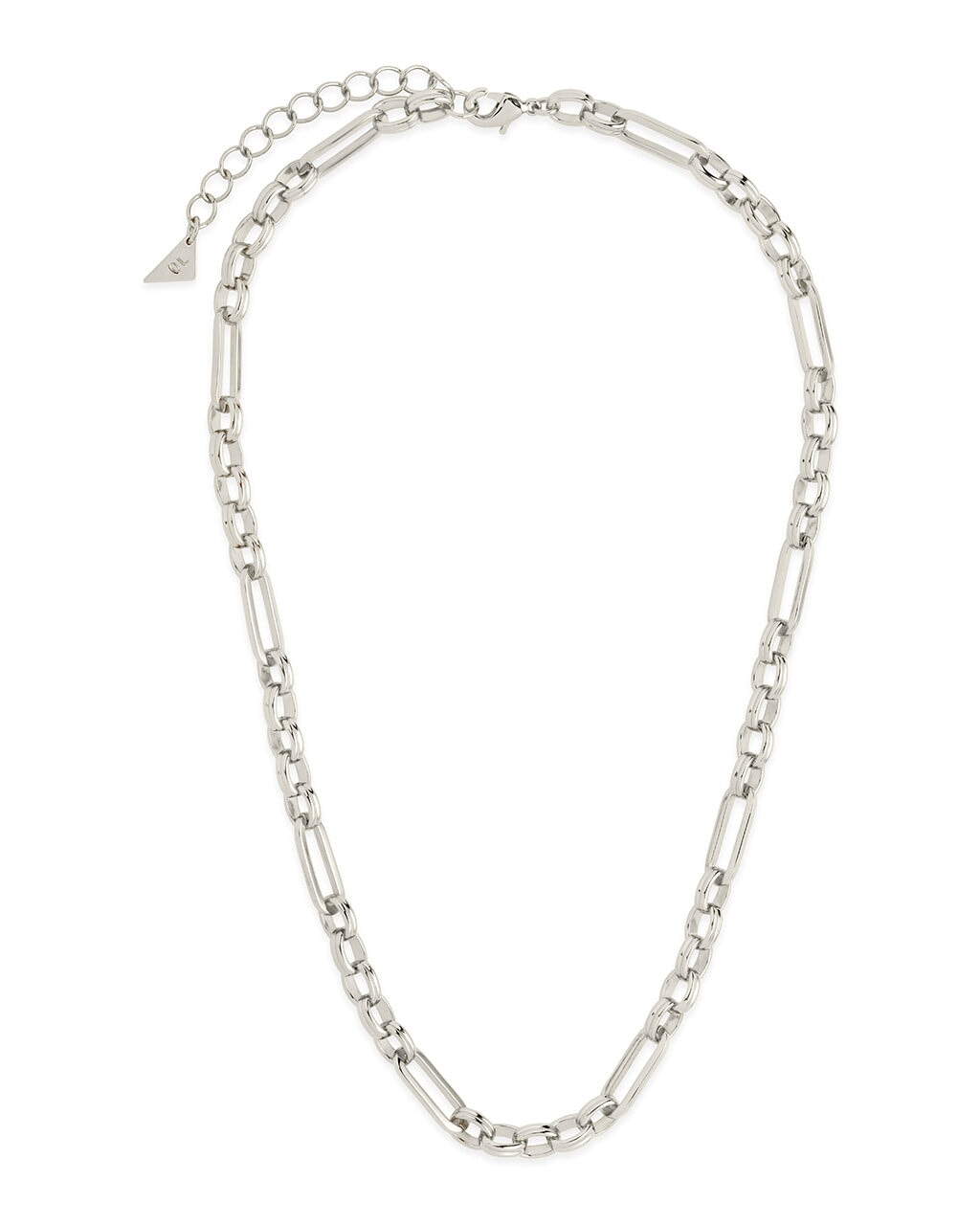 Double Link Oval Chain Necklace Necklace Sterling Forever