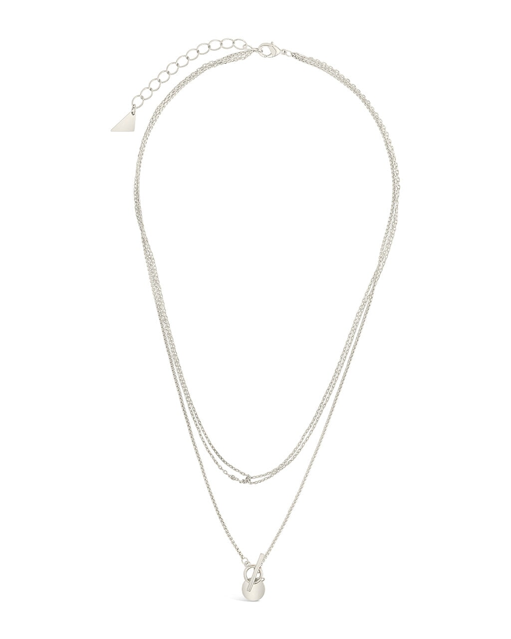 Larisa Layered Chain Necklace Necklace Sterling Forever