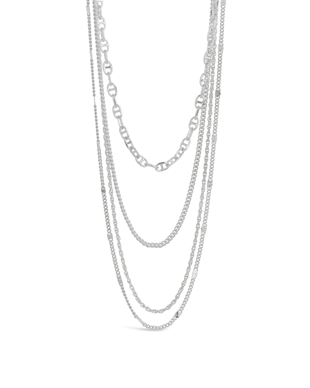 Lulu Layered Necklace Necklace Sterling Forever