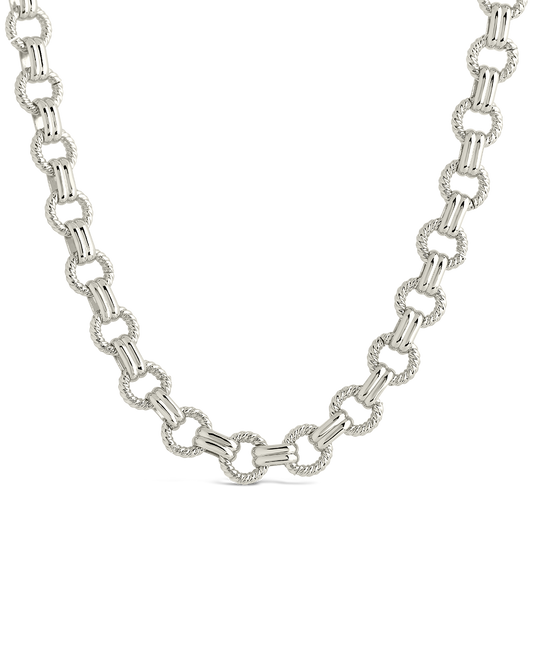 Parker Textured Chain Necklace