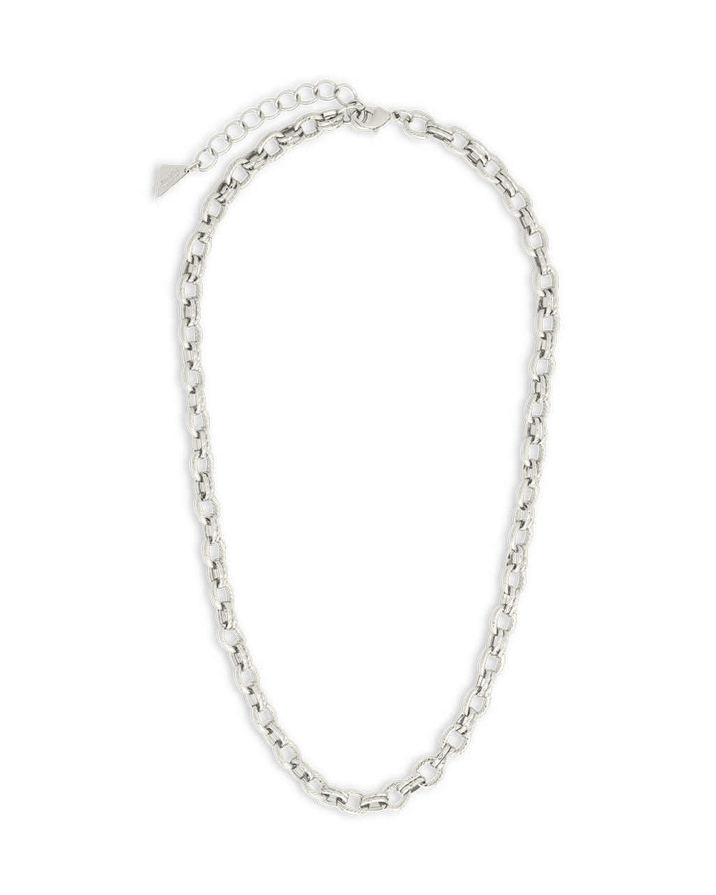 Kamora Textured Chain Link Necklace