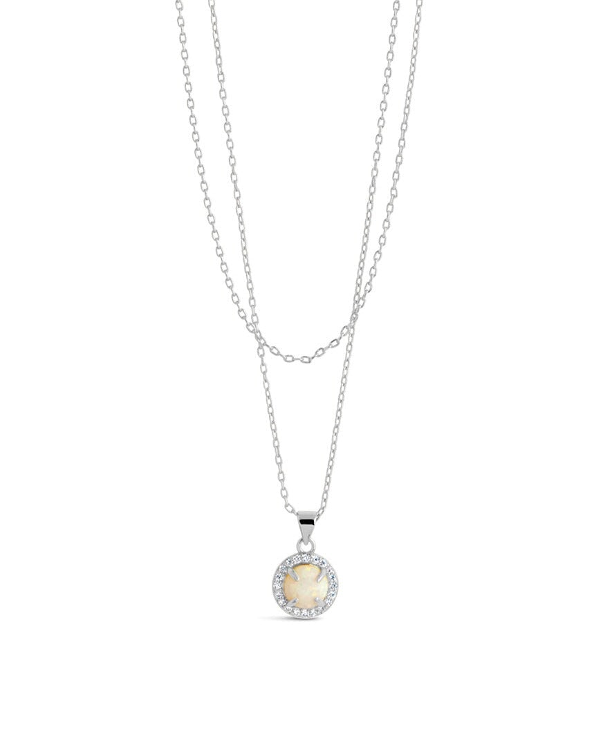 Fabienne Layered Necklace Necklace Sterling Forever Silver